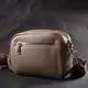 Идеальная женская сумка из натуральной мягкой кожи Vintage 22318 Бежевая