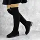 Ботфорты женские Fashion Scar 2225 40 размер 25,5 см Черный