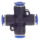 Соединение цанговое (Х-образное) Ø6×6мм SIGMA (7026591)