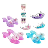 Игровой набор украшений Fashion Dress-Up, 3 пары туфелек, 3 короны, серьги. Multicolor (158917)