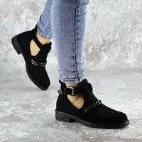 Туфлі жіночі Fashion Jean 1261 36 розмір 23,5 см Чорний