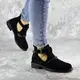 Туфли женские Fashion Jean 1261 40 размер 25,5 см Черный
