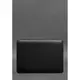 Кожаный чехол для MacBook 14 дюйм Черный Crazy Horse