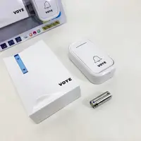 Дзвінок бездротової Mz Voye Battery Дистанційний дзвінок на двері