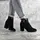 Ботильоны женские Fashion Bluebeard 2339 37 размер 24 см Черный
