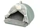 Лежак-домик для котов Hoopet HY-W2490 Green-Gray S