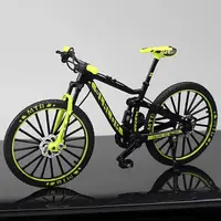 Фінгербайк RESTEQ, Металевий finger bike, Міні гірський фінгербайк, зменшена модель велосипеда 1:10
