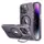 Чехол ESR для iPhone 14 Pro Max, Classic Kickstand Halolock (MagSafe) Cleare/Purple