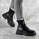 Ботинки женские Fashion Nutmeg 2378 41 размер 26 см Черный
