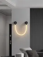 Бра LED 27388 Черный 7х10х100 см.