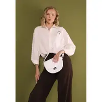 Женская кожаная сумка Kira белая