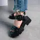 Женские сандалии Fashion Gigi 3596 41 размер 26 см Черный