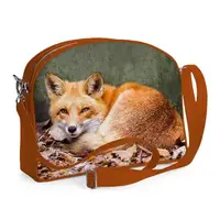Сумка молодёжная College Лисичка 29x23x8 см (COL_17F096_BR)