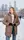 Куртка женская бежевая еврозима П1079 XL