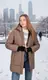 Куртка женская бежевая еврозима П1079 XL
