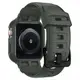Чехол и ремешок Spigen для Apple Watch (44/45 mm) Rugged Armor Pro 2 in 1, Military Green (062CS26016)