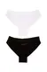 Трусы женские Бразильяни Vivioji (комплект 2шт) white/black размер XL (13706)