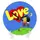 Часы настенные круглые Love синие 18 см (CH18_P_15S073)