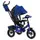 Велосипед 3-х колесный детский "Best Trike" надувные колеса, фара, с USB, пульт. Blue (125071)