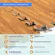 Пол пазл - модульное напольное покрытие 600x600x10мм Золотое дерево (МР2) SW-00000022