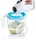 Миска для смешивания с шкалой и крышкой Dunya Plastik 10200 2,2 л
