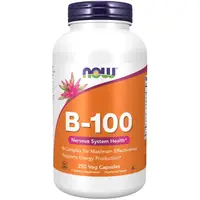 Витамины и минералы NOW B-100, 250 вегакапсул
