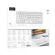 Клавиатура HOCO Wisdom wireless dual-mode keyboard GM32 |2.4G/BT5.0, 50h Max|