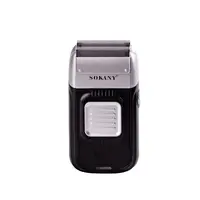 Электробритва-шейвер SOKANY SK-385 на аккумуляторе 1400 мАч Серебро