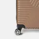 Чемодан большой 4 колеса Ricco Grande T1ABS600gold-XL
