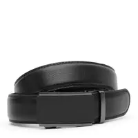 Кожаный ремень с автоматической пряжкой V1GKX34-black
