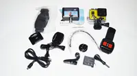Экшн камера Action Camera F73 WiFi 4K 2 экрана + Пульт PR5