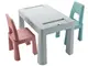 Комплект меблів TEGGI MULTIFUN + 2 стільця turquoise old rose grey