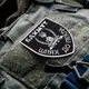 Шеврон на липучке Бахмут, путь в ад 5х10 см вышитый патч нашивка