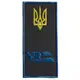 Набор шевронов 2 шт на липучке погон УЗ Погон Укрзалізниця вышитый патч нашивка украинской железной дороги
