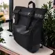 Рюкзак RollTop для ноутбука мужской и женский городской для путешествий Роллтоп