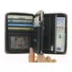 Кошелек на молнии OGON Quilted Passport, синий