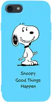 Чехол-накладка TOTO Matt TPU 2mm Print Case Apple iPhone 7/8/SE 2020 #64 Snoopy Sky Blue