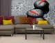 Фотообои текстурированные, виниловые Цветы, 250х380 см, fo01inV_fl13100