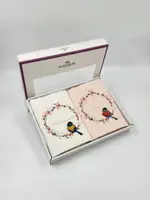 Набор полотенец подарочный Premium Bamboo 500 g/m2 50х90см 2 шт. Jarina Beyaz - Somon