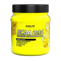 Аминокислота BCAA Evolite Nutrition BCAA 2:1:1, 400 грамм Лимон