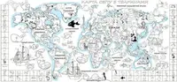 Шпалери-розмальовки Дитяча карта світу 60*130 см C-130001