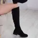 Ботфорты женские Fashion Cheerio 2508 41 размер 26 см Черный