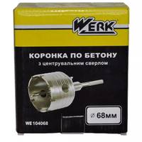 Коронка по бетону SDS-Plus Werk 34854 ​​68 мм