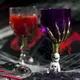 Бокал готический Рука скелета (фиолетовый)