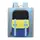 Рюкзак-переноска для кошек и собак 39х32х23 CosmoPet CP-40 Blue