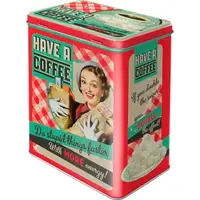 Коробка для хранения L"Say it 50's - Have A Coffee" Nostalgic Art 30123
