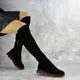 Сапоги женские Fashion Scampy 2197 40 размер 25,5 см Черный