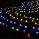 Светодиодная гирлянда на солнечной батарее "Цветы Сакуры"