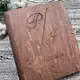 Именной альбом для семейных фото с индивидуальной гравировкой, оригинальный подарок из дерева на 5 годовщину
