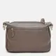 Женская кожаная сумка Borsa Leather K1bb301gr-grey
